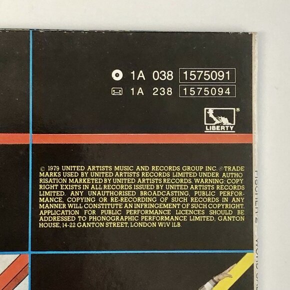 Fischer-Z Word Salad Holland Import Album LP Liberty 1979 - Picture 5 of 12